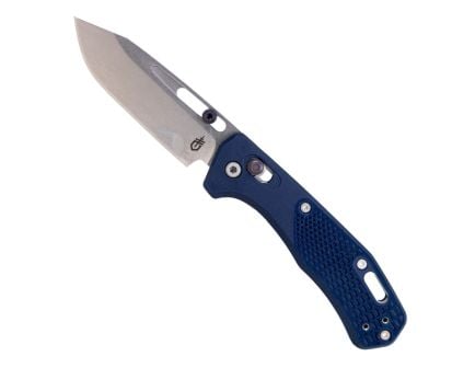 Gerber Assert Magnacut Folding Clip Point Knife, Blue - 1075373