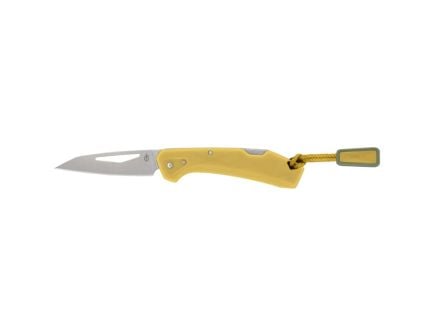 Gerber LST Mini Folding Wharncliffe Knife, Mustard Yellow - 1074532