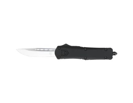 CobraTec Knives FS-3 OTF Drop Point Knife, Black - MBFS-3DNS