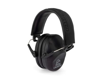 Radians Ducks Unlimited NRR20 Earmuff, Youth, Black - DU-YHP-BLK-BX