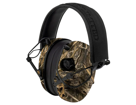 Radians Ducks Unlimited NRR23 Earmuff, Electronic, MO Camo - DU-E2HP-CAMO-BX