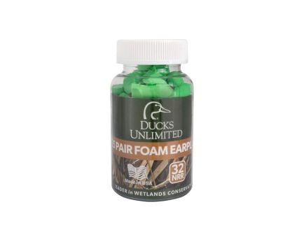 Radians Ducks Unlimited NRR32 25pr Wing Green Jar Foam Plugs - DU-FPL-GN32-J25