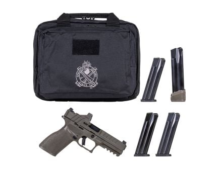 Springfield Pistol Echelon ODG Gear Up 4.5" 9mm 20rd w/ Viridan RFX II Green Dot, Range Bag