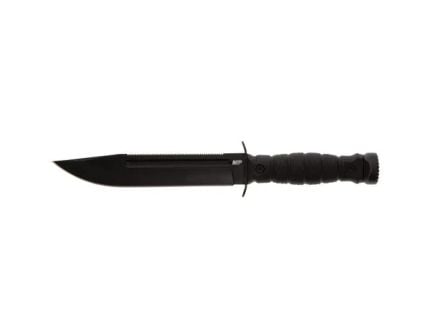 Smith & Wesson Ultimate Survival Fixed Blade Drop Point Knife, Black - 1117202
