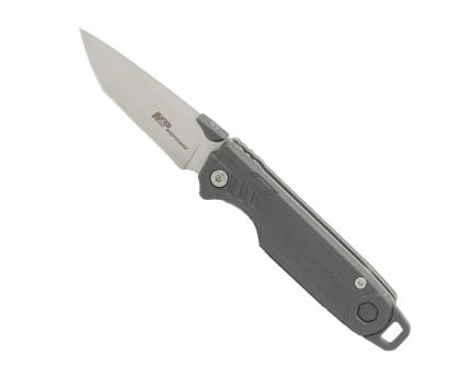 Smith & Wesson M&P Bodyguard Connect Folding Tanto Knife, Gray - 1100085