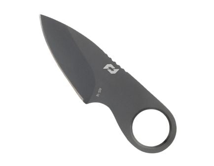 Schrade Spare Change Fixed Blade Drop Point Knife, Gray - 1182508
