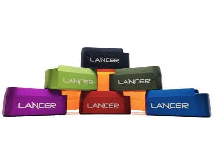 Lancer Systems L5AWM +6 Extended Basepad Blue - L5AWM-EXTBP-06-BLU