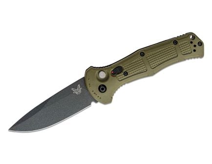 Benchmade Claymore Folding Drop Point Knife, Ranger Green - 9070BK-1