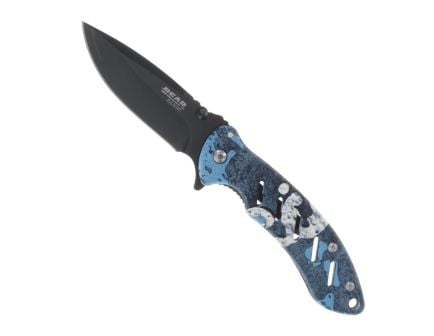 Bear & Son Edge Brisk 1.0 Folding Drop Point Knife, True Timber Rift - 71508