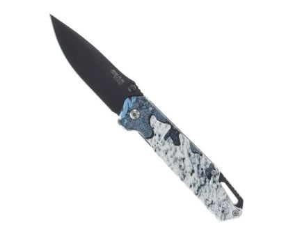 Bear & Son Edge Brisk 3.0 Folding Drop Point Knife, True Timber Rift - 61543