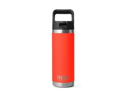 Yeti Rambler 18 oz C Straw Bottle Solar Flare - 21071507522