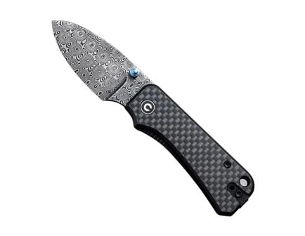 Civivi Baby Banter Folding Drop Point Knife, Carbon Fiber - C19068SDS1