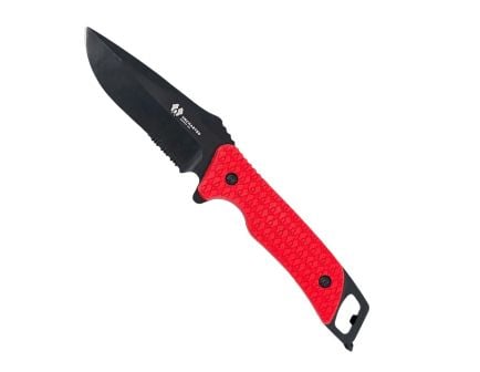 Uncharted Supply Co. Empire Fixed Blade Drop Point Knife, Red - BA-E6P-U-RD