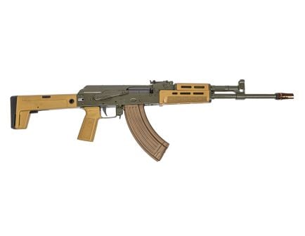 Sabre AK-47 GF4 Rifle Non-matching with Plan B Mount - Moss Green/Burnt Bronze