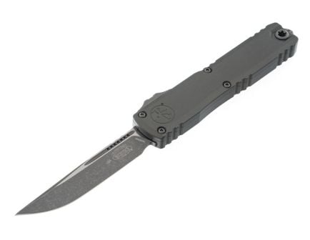 Microtech Ultratech Gen III ZBP OTF Drop Point Knife, Natural Clear - 1121-10APNC