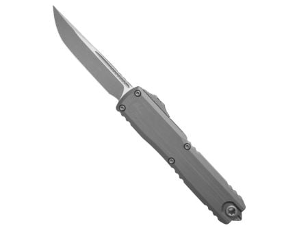 Microtech Ultratech Gen III ZBP OTF Drop Point Knife, Natural Clear - 1121-10APNC