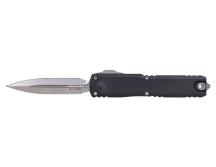 Microtech Ultratech Gen III ZBP OTF Dagger Knife, Black - 1122-10