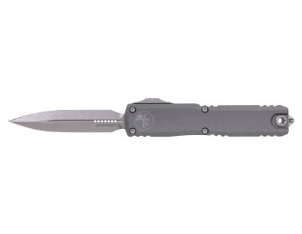 Microtech Ultratech Gen III ZBP OTF Dagger Knife, Natural Clear - 1122-10APNC