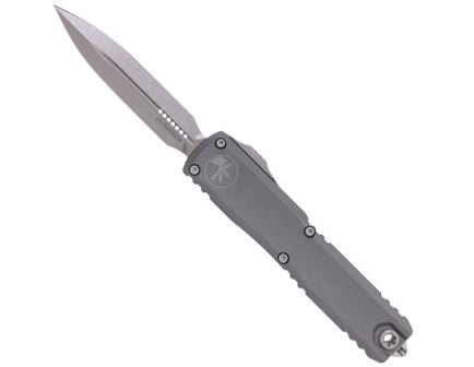 Microtech Ultratech Gen III ZBP OTF Dagger Knife, Natural Clear - 1122-10APNC