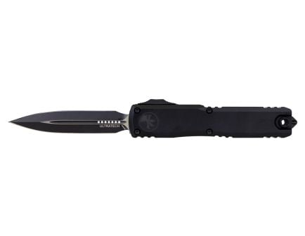 Microtech Ultratech Gen III ZBP OTF Dagger Knife, Black - 1122-1T