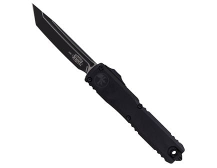Microtech Ultratech Gen III ZBP OTF Tanto Knife, Black - 1123-1T