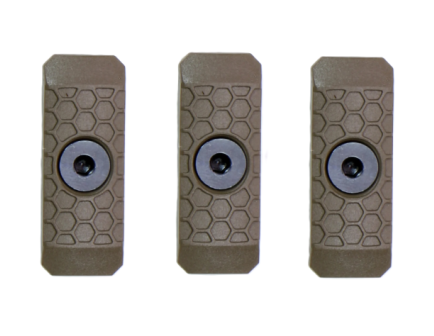 Slate Black Industries Slate Grip Mini, Single Slot Panel 3-Pack, FDE