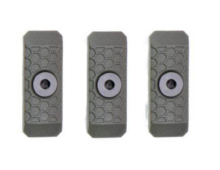 Slate Black Industries Slate Grip Mini, Single Slot Panel 3-Pack, ODG
