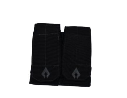 Advance Warrior Solutions Double Mag Pouch, Black - ARDMP-BL