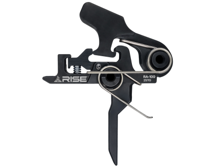 Rise Armament RA-100 2-Stage AR Trigger Flat, Black