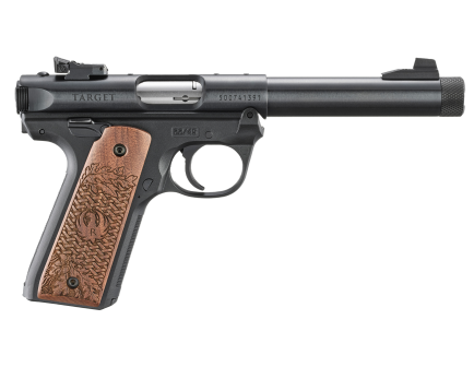 Ruger MKIV 22/45 .22LR Pistol 5.5" 10rd, Black / Walnut - 40192