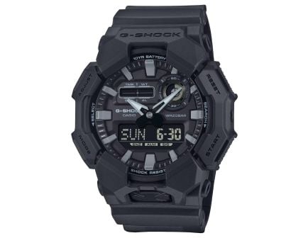 Casio G-Shock GA010-A1 Analog/Digital Wrist Watch, Black - GA0101A1CR