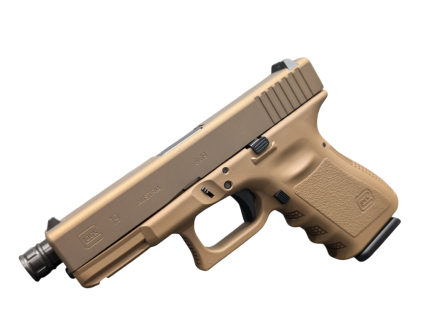 Glock 19 Gen3 4.01" 9mm (2)15rd Pistol, 2 Tone Tactical