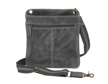 Gun Tote'n Mamas Crossbody Flat Sac, Grey
