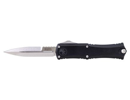Microtech Mini Hera II OTF Bayonet Point Knife, Black - 1701M-10