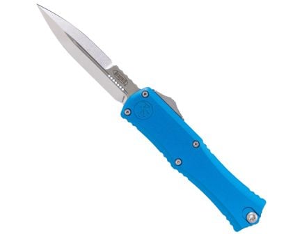 Microtech Mini Hera II OTF Dagger Bayonet Point Knife, Blue - 1701M-10BL