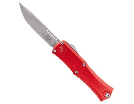 Microtech Mini Hera II S/E Apocalyptic OTF Drop Point Knife, Red - 1703M-10APRD