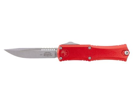 Microtech Mini Hera II S/E Apocalyptic OTF Drop Point Knife, Red - 1703M-10APRD