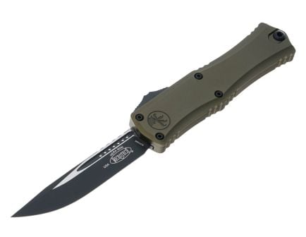 Microtech Mini Hera II S/E OTF Drop Point Knife, OD Green - 1703M-1OD