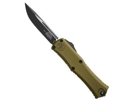 Microtech Mini Hera II S/E OTF Drop Point Knife, OD Green - 1703M-1OD