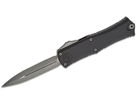 Microtech Mini Hera II Apocalyptic OTF Bayonet Point Knife, Black - 1702M-10AP