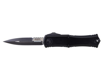 Microtech Mini Hera II D/E OTF Bayonet Point Knife, Black - 1701M-1T