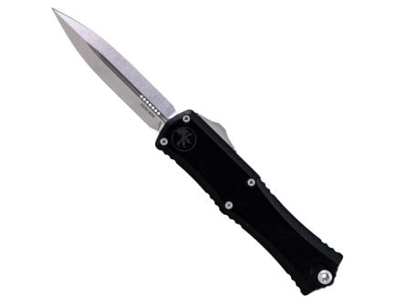 Microtech Mini Hera II D/E OTF Bayonet Point Knife, Black - 1702M-10