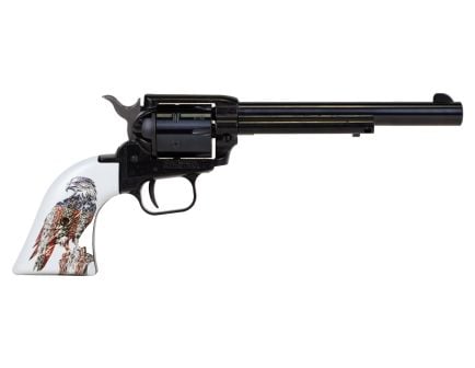 Heritage Rough Rider 22 LR 6 Shot 6.5" Revolver,  Patriot Eagle Grip - RR22B6-PE