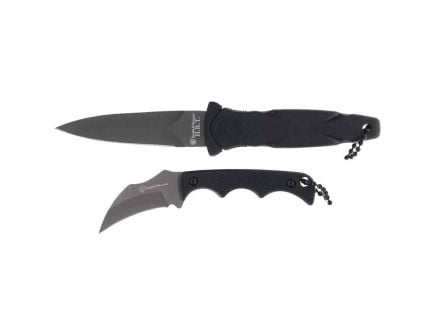 Smith & Wesson Neck/Boot Knives Fixed Blade Combo Pack, Black - 1188453