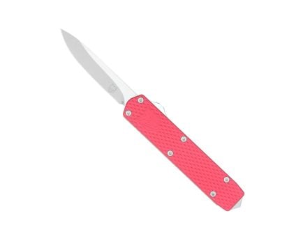 Cobratech Mini Mamba Gen II OTF Drop Point Knife, Red - MNRDMGEN2DNS