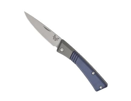 Benchmade Successor Drop Point Slip Joint Knife, Crater Blue - 315