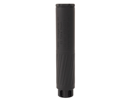 Thunder Beast Model-22 Take Down Suppressor, Black-22TAKEDOWN