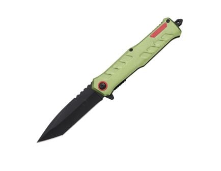 MTech USA A2032 Folding Tanto Knife, Green - MT-A2032GN