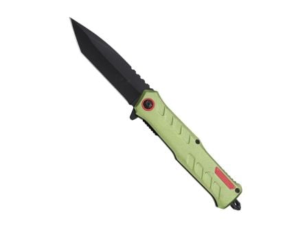 MTech USA A2032 Folding Tanto Knife, Green - MT-A2032GN