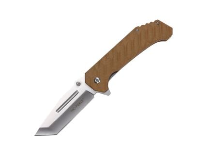 Tac-Force 2012 Folding Tanto Knife, Brown - TF-2012BN